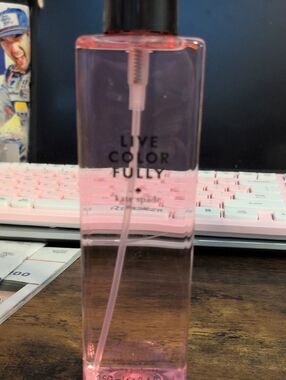 KATE SPADE Live Color Fully Pink Scented Body Mist 8.4 Fl Oz